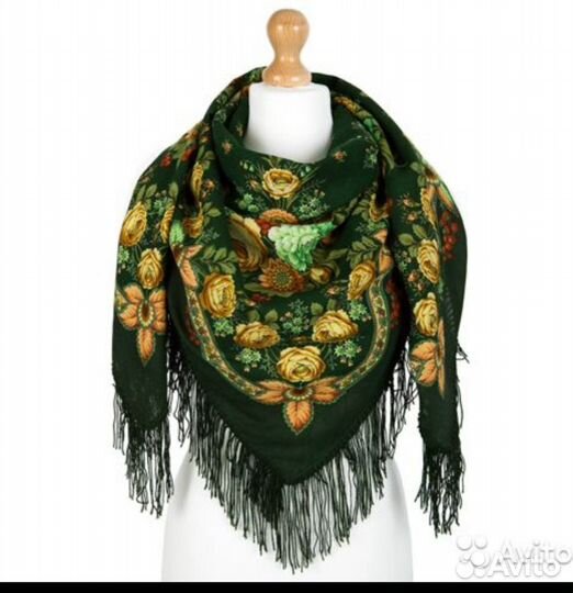 Платок шаль павловопосадский