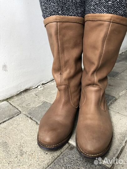 Сапоги кожа натуральная Италия