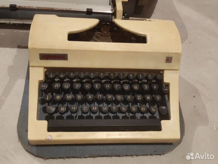 Печатная машинка СССР ортех
