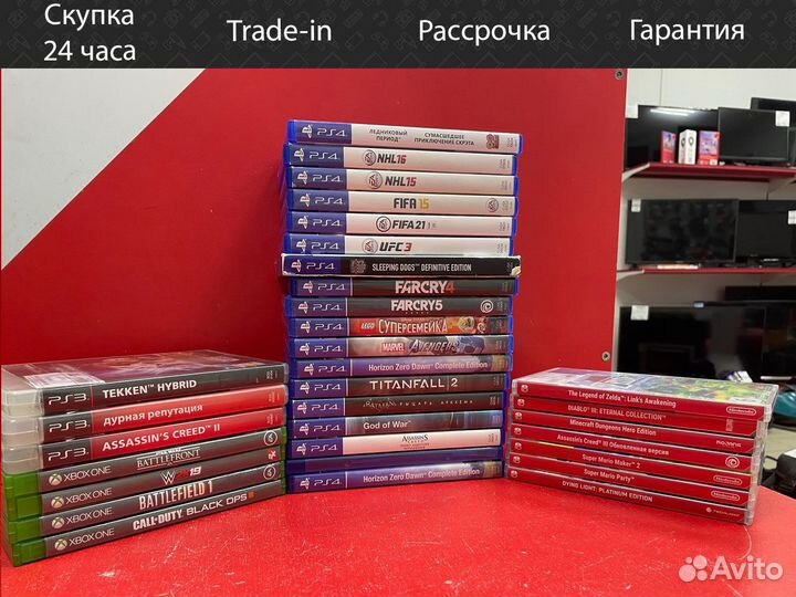 Игры для Nintendo Switch, PS4. PS3, xbox ONE