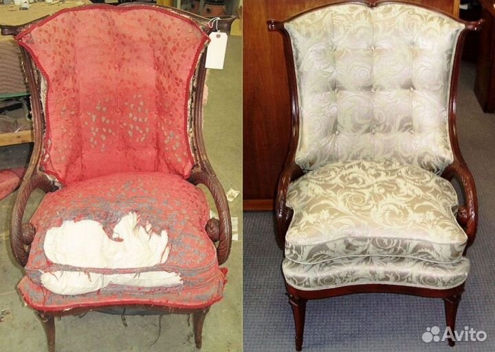 Ремонт диванов из Экокожи