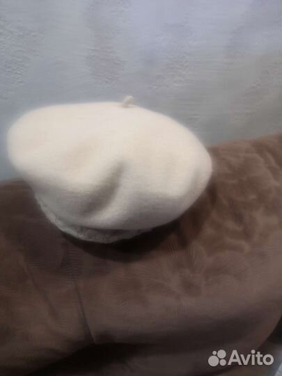 Шапка с шарфом женская