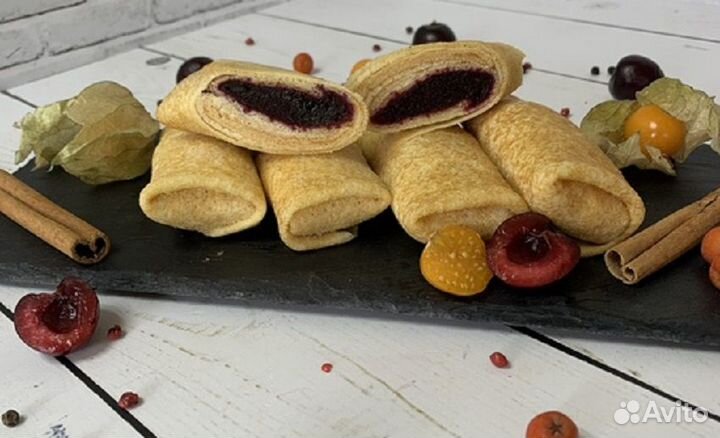 Кремлевский рецепт №21/4 Блинчики со Смородиной