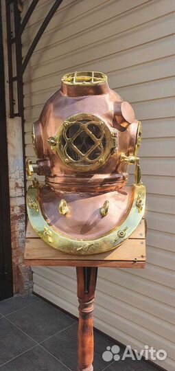 Водолазный шлем с подсветкой полноразмерный