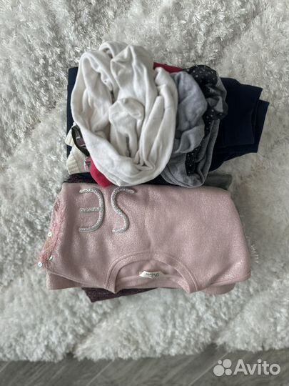 Вещи пакетом на девочку 128 134