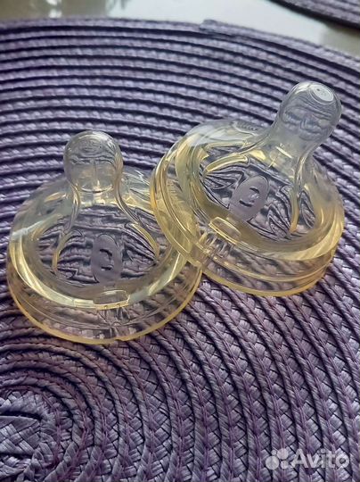 Соски бутылочные avent