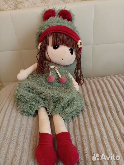 Большая Кукла, тряпичная 60 см