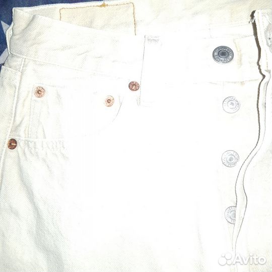 Джинсы мужские 501 бежевые /2934