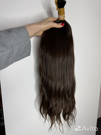 Детские волосы для наращивания 5-6 тона