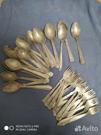 Ложки,вилки СССР Алюминевые
