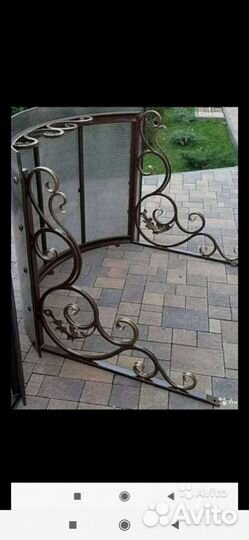 Козырек Кованый(холодная ковка)