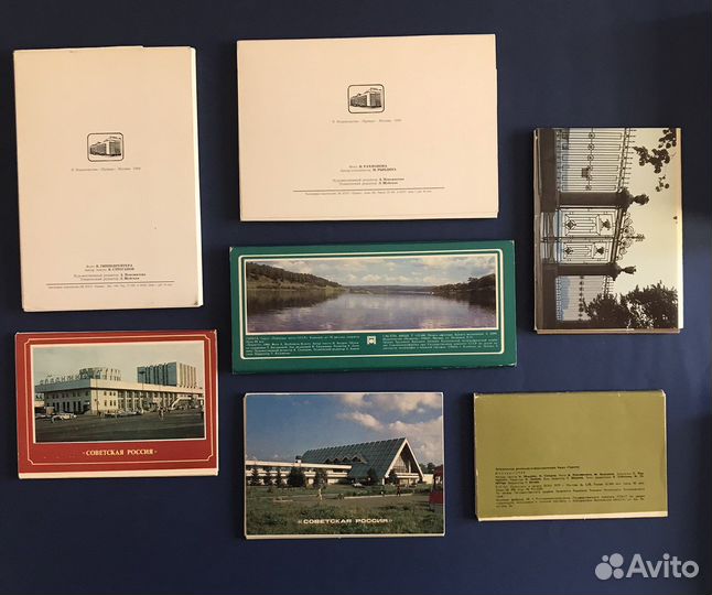 Комплекты открыток ссср/города