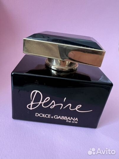 Dolce gabbana the one Desire оригинал