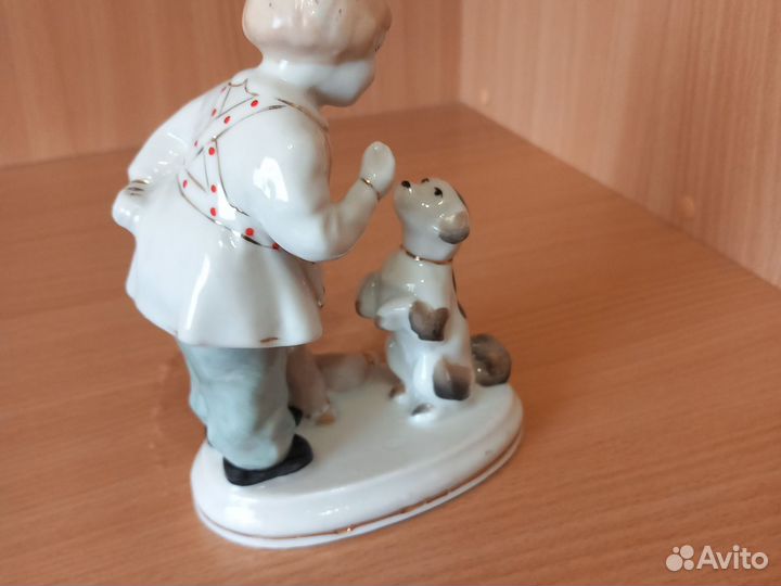 Фарфоровые статуэтки А ну-ка отними СССР