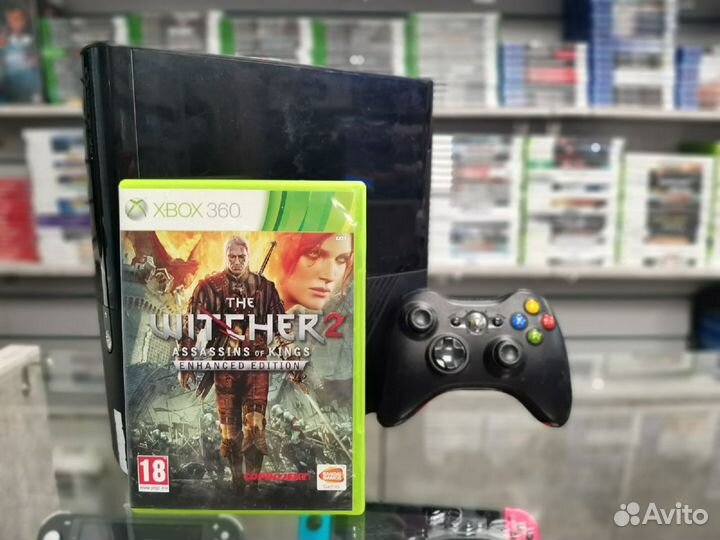 Xbox 360 250gb + Ведьмак 2