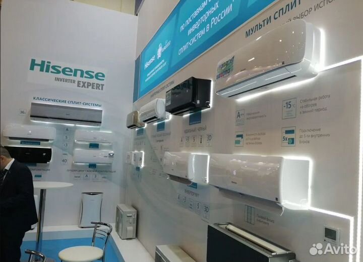 Кондиционеры Hisense 2024 с гарантией