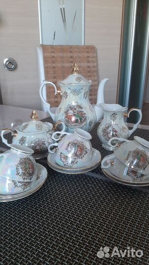 Кофейный сервиз мадонна kahla гдр