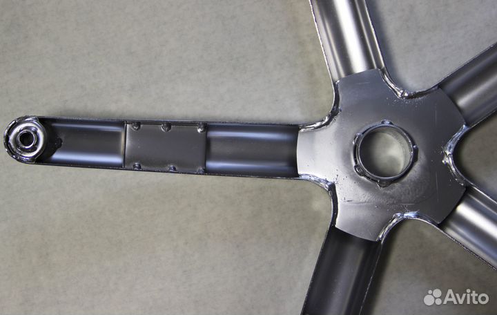 Металлическое пятилучие (Крестовина) для кресла