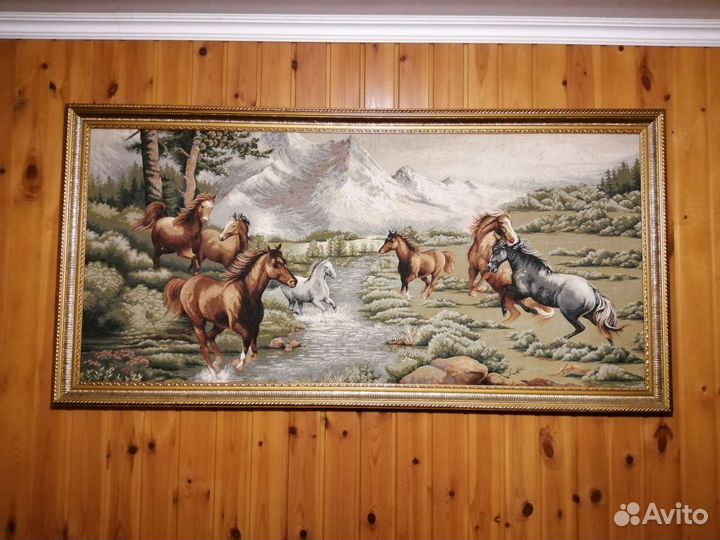Картина из гобелена