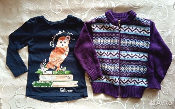 Пакет вещей для девочки 86 размер