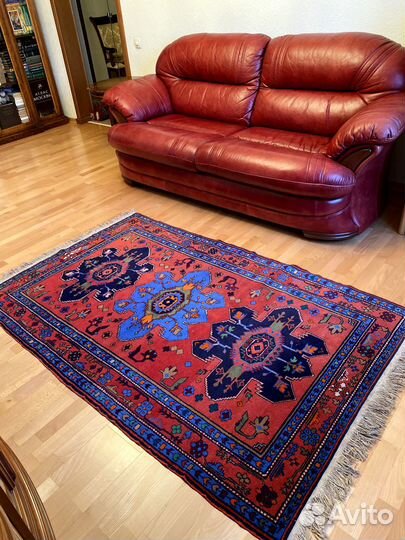 Ковер шерстяной ручной работы 2 х 1.2 м