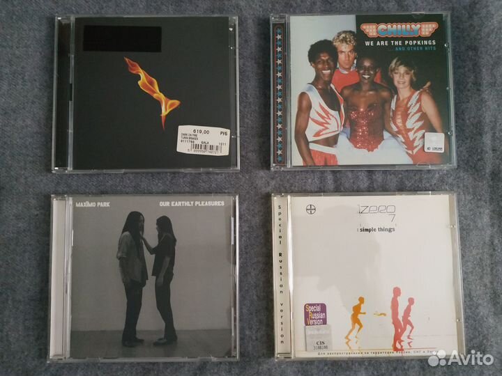 Cd компакт-диски оригинальные новые и б/у