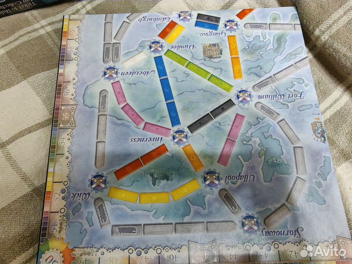 Ticket to ride United Kingdom Pennsylvania