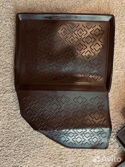 Коврики резиновые на exeed VX