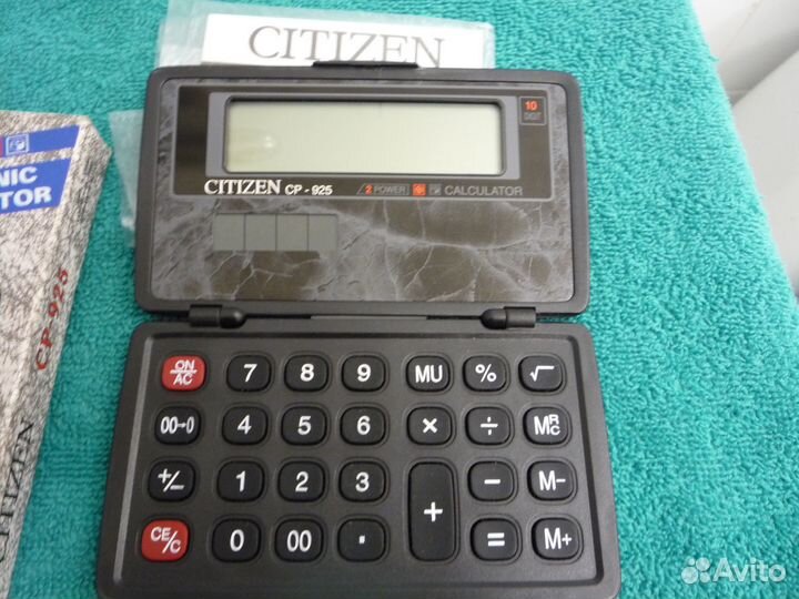 Калькулятор citizen cp-925 новый