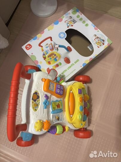 Ходунки каталка Baby go