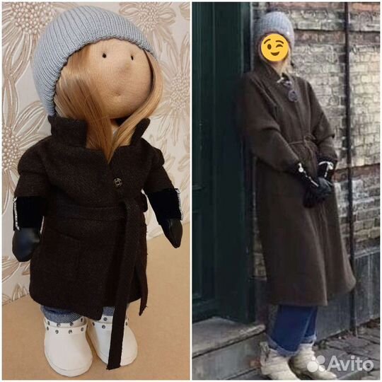 Интерьерная кукла по фото на заказ