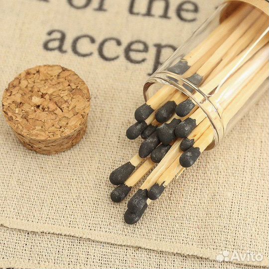 Спички для свечей в стекле