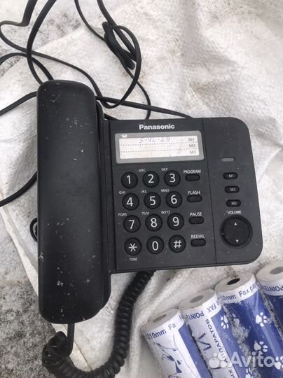 Panasonic KX-TS520 dect Стационарный телефон