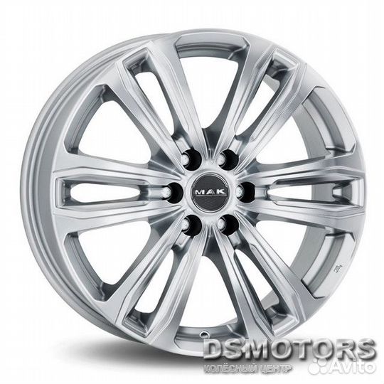 Диски Safari 6 7.5/17 6x114.3 ET45 d66.1 silver