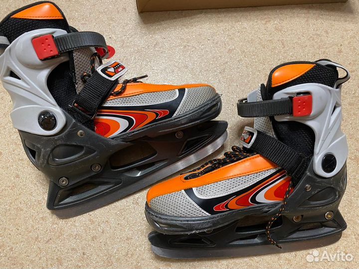 Коньки детские раздвижные