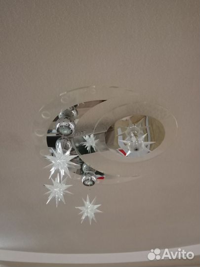 Люстра потолочная светодиодная с пультом