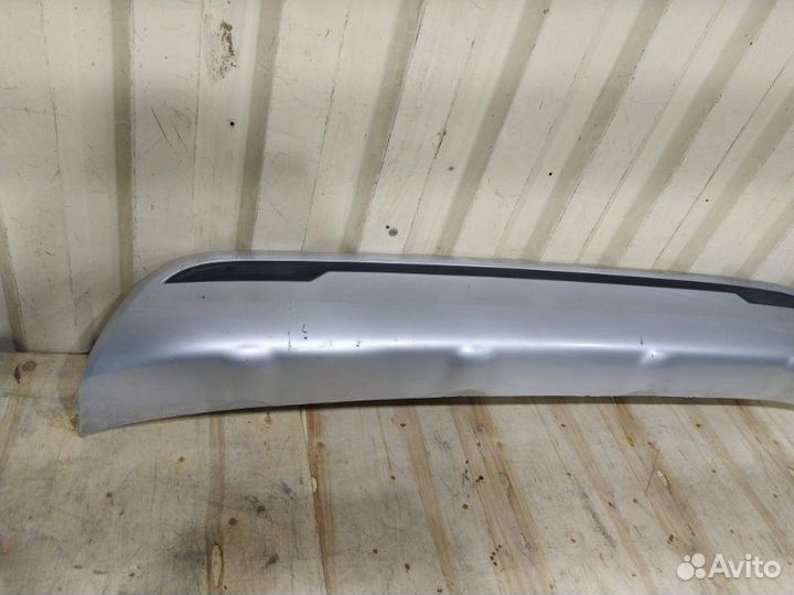 Спойлер бампера задний Mitsubishi Outlander 3