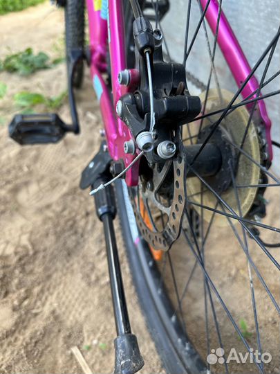 Велосипед подростковый рама 24” для девочки