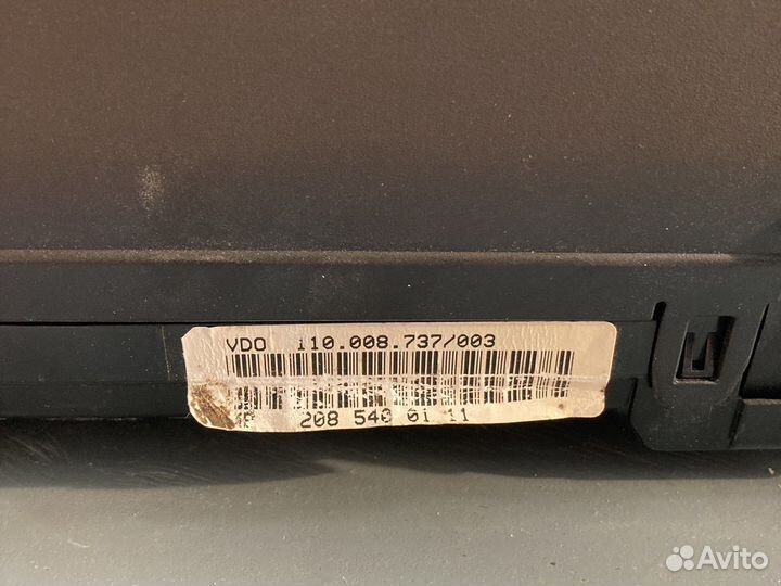 Приборная панель Mercedes w208 CLK