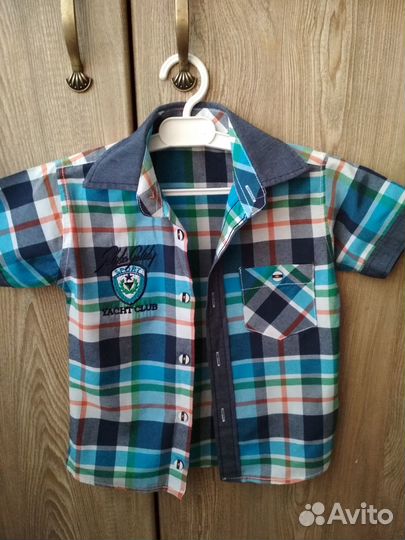 Рубашка мальчику на 5 лет