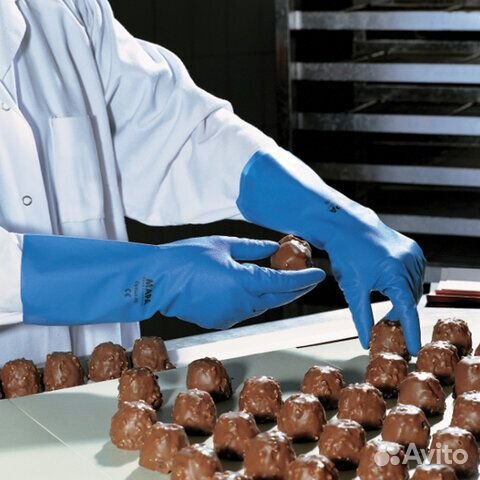 Перчатки нитриловые mapa Optinit/Ultranitril 472