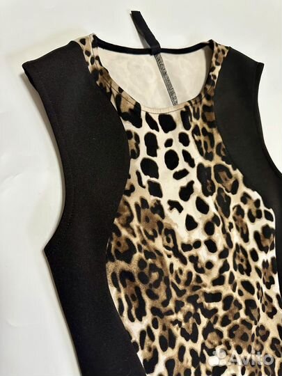 Платье женское леопардовое Stradivarius 42 размер
