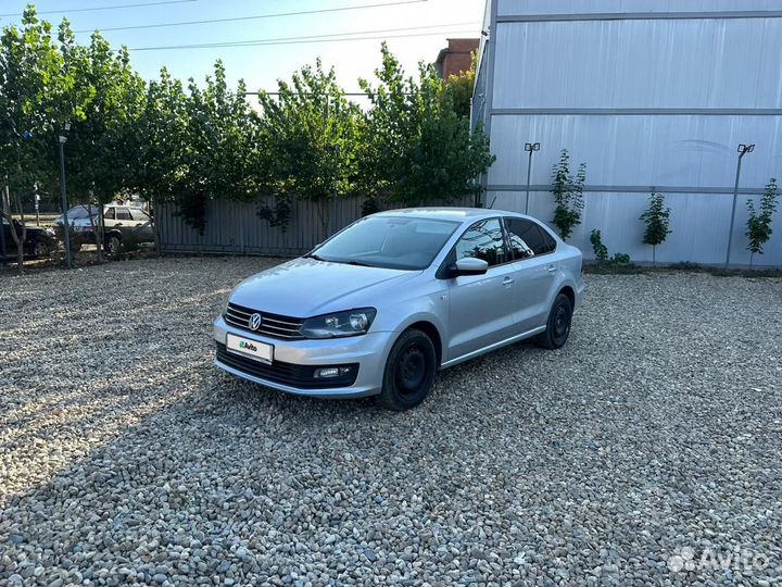 Volkswagen Polo 1.6 AT, 2018, 160 000 км