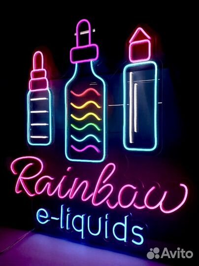 Вывески из гибкого неона 16