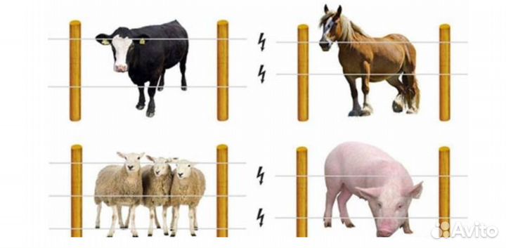 Электро-пастух для домашних с/х животных