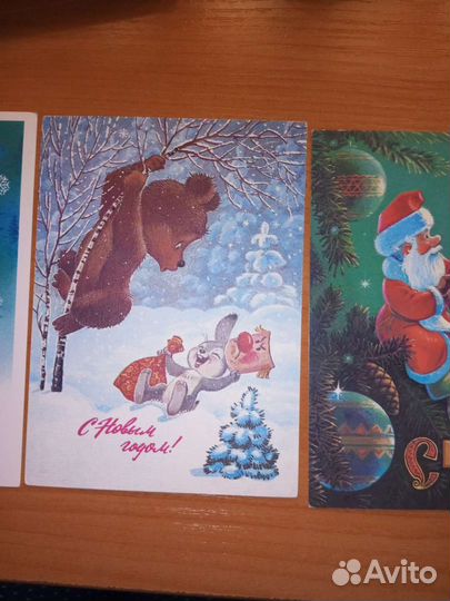 Открытки Зарубина чистые СССР