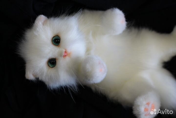 Котенок Игрушки ручной работы из меха