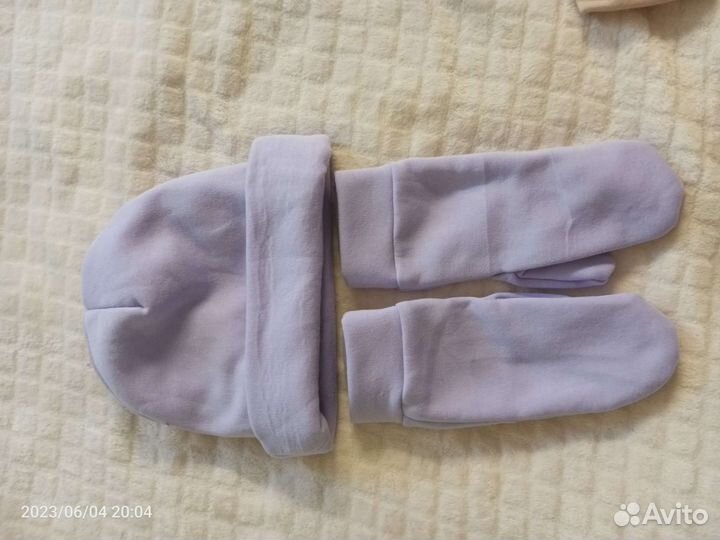 Шапка+варежки