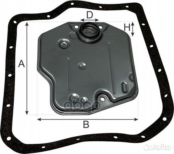 Фильтр АКПП toyota camry 3.0 -06 ATG 028 Goodwill