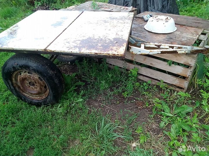 Мотоблок нева мб 2 с двигателем nomad + 2 прицепа